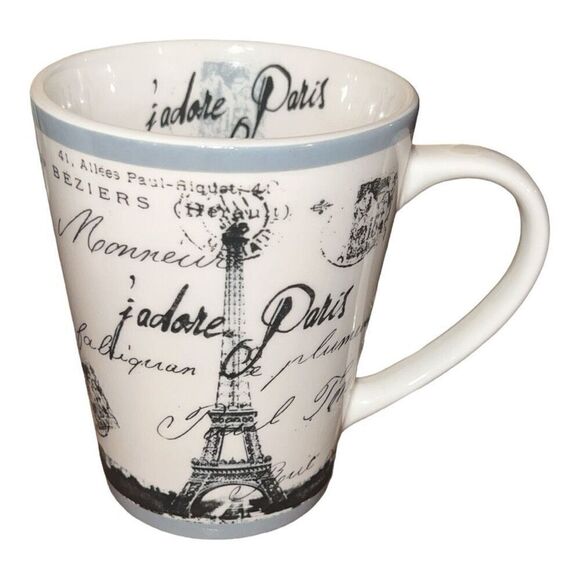 Open Road Brands Paris Coffee Mug Tina Higgins Designs - Picture 1 of 3